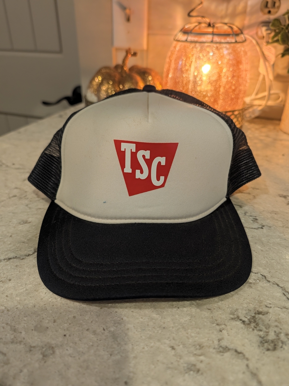 Black & White Trucker Hat